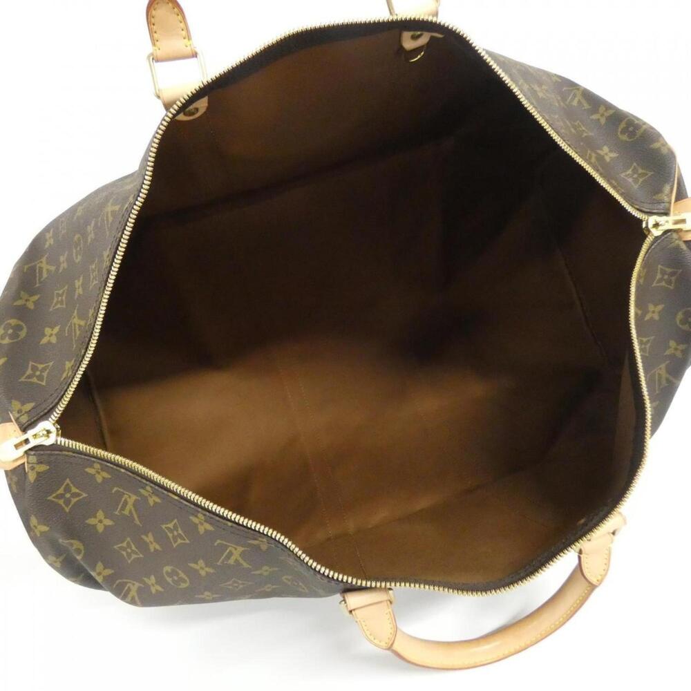 LOUIS VUITTON Brown Monogram Keepall 60 Boston Bag - Picture 8 of 9